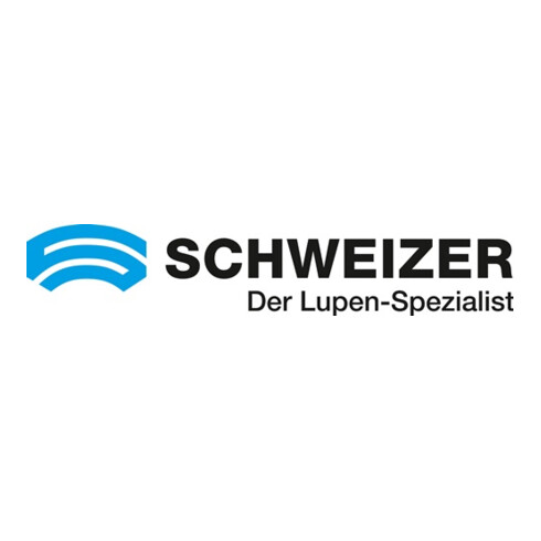 Jeu de loupes serre-tête Tech-Line grossissement 2x, 2,5x, 3x LED Schweizer