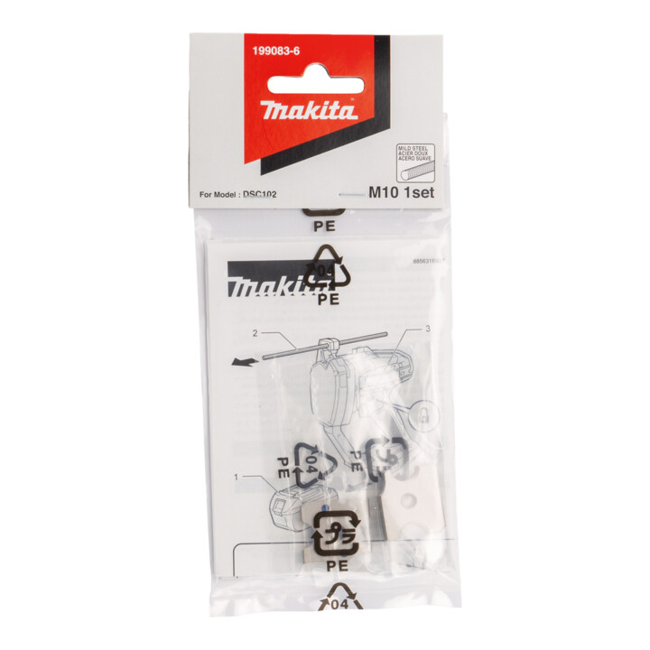 Jeu de mâchoires de coupe M10 Makita 199083-6