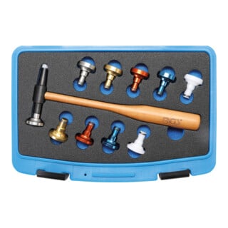 Jeu de maillets à tête interchangeable Ø 28 mm 11 pièces BGS