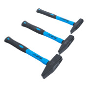 Jeu de marteaux de serrurier BGS manche en fibres de verre, DIN 1041, 300 / 500 / 800 g, 3 pièces-4