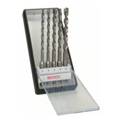 Jeu de marteaux perforateurs Bosch SDS plus-7 Ligne robuste 5 pièces 6 - 10 mm-1