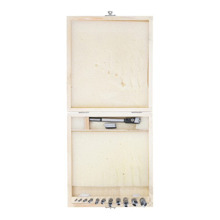 Jeu de mèches à bois + trépans de forage 14 pièces Kraftmann