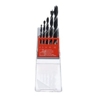 Jeu de mèches bois 4 - 10 mm 5 pièces BGS Do it yourself
