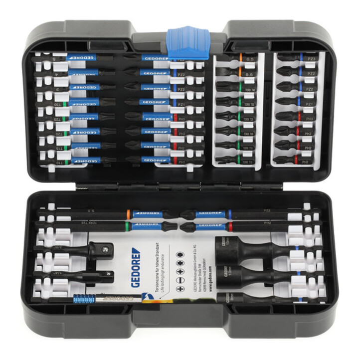 Jeu de mèches de torsion Gedore 42 pcs