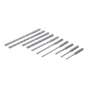 Jeu de mèches Tige SDS, pointe en métal dur 4 - 12 mm 56 pièces BGS-2