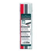 Jeu de mines BIG Dry 12 pcs. blanc/rouge p. crayon charpentier Big Dry 6045 set