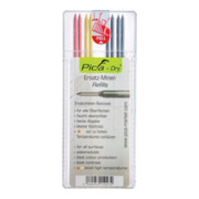 Jeu de mines Pica-Dry 8 pcs. p.Pica-Dry graphite/rouge/jaune Pica-Dry 4020 Set a