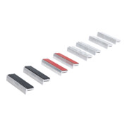 Jeu de mors de protection pour étau aluminium 100 mm 8 pièces BGS-4
