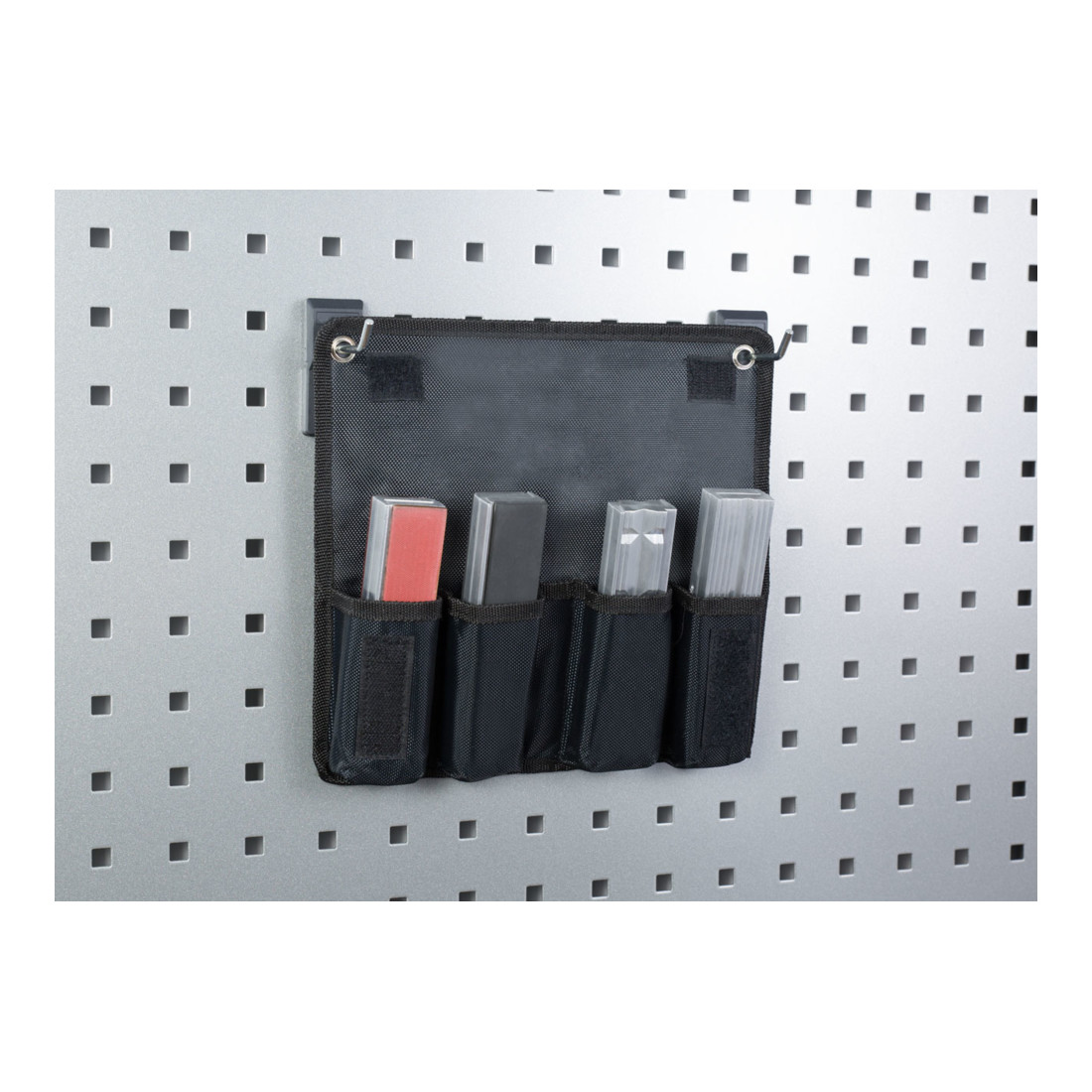 Jeu de mors serre-tubes/de protection pour l. de mors 140 mm 8 pces dans pochett