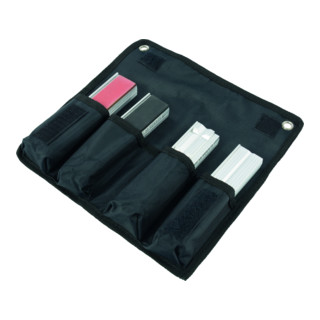 Jeu de mors serre-tubes/de protection pour l. de mors 160 mm 8 pces dans pochett