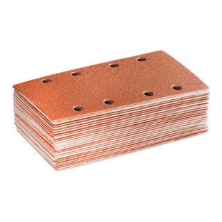 Starcke Set de papiers abrasifs 50 pièces perforés 8x (H x I: 185 x 93 mm) 185 x 93 mm