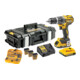 Jeu de perceuses à percussion DEWALT 18V 2,0(BL) avec accessoires DCK796D2KX-QW-1