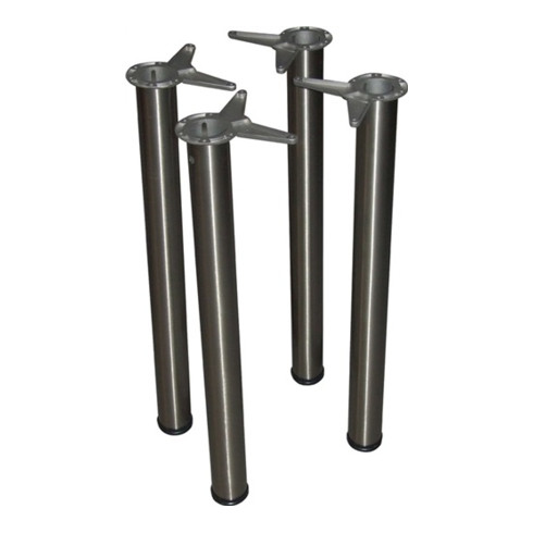 Jeu de pieds de table VA-Eff. 60mm H.870mm plateau de table