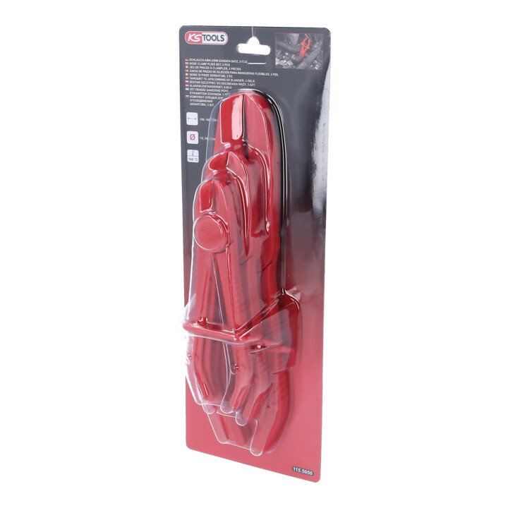 Jeu de pinces à clamper pour durite 3 pcs.