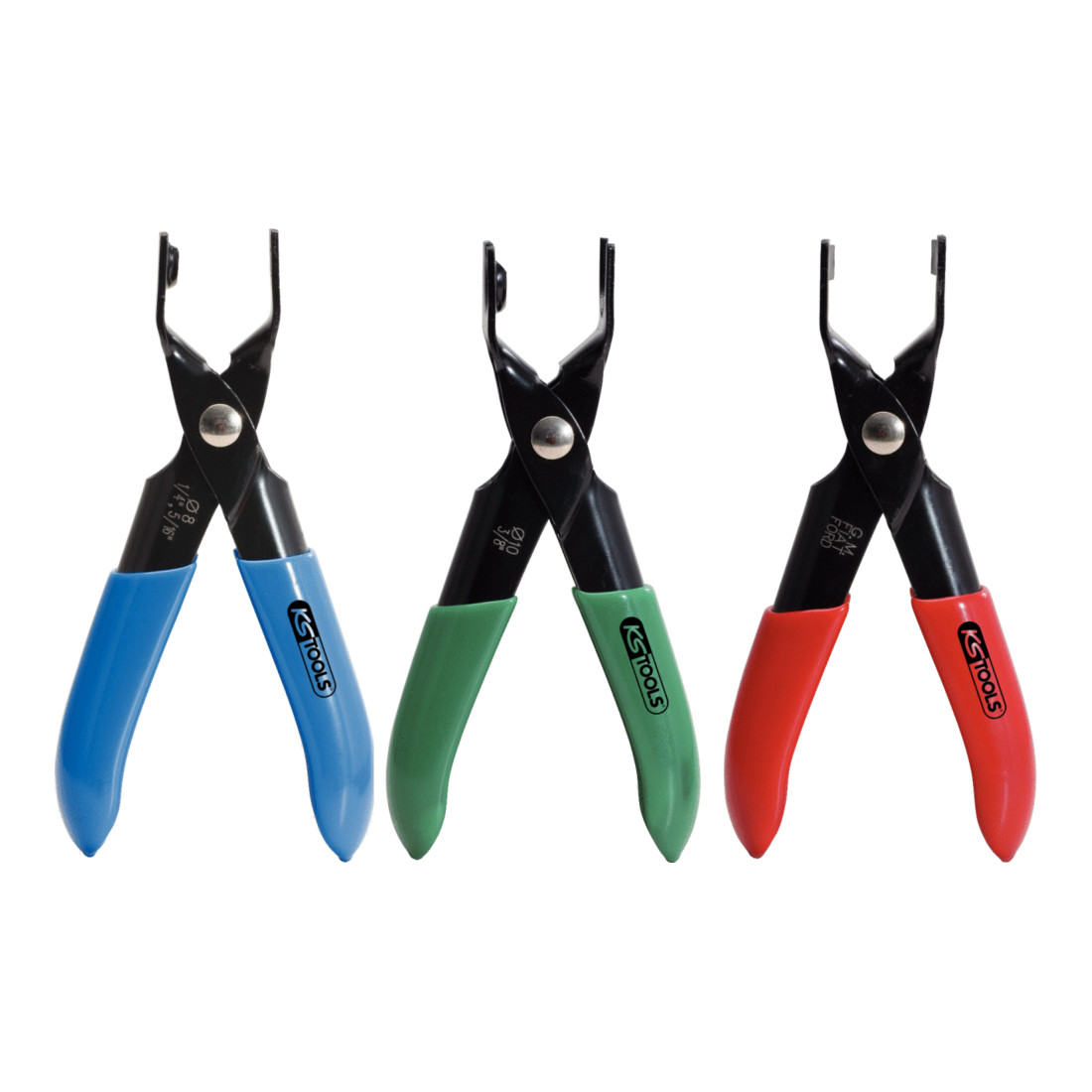 Jeu de pinces à durites de carburants, 3 pcs.