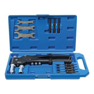 Jeu de pinces à riveter pour rivets standard, écrous et goujons de rivetage BGS