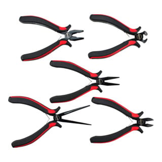 Jeu de pinces électroniques, 5 pcs.