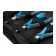 Jeu de pinces électroniques Gedore 6 pcs