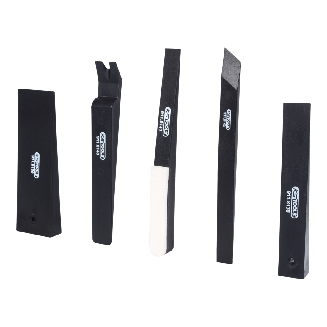 Jeu de pinces levier pour baguettes et revêtements, 5 pcs