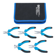 Jeu de pinces mini électronique 5 pièces Kraftmann-5