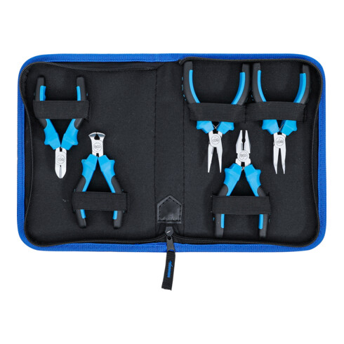 Jeu de pinces mini électronique 5 pièces Kraftmann