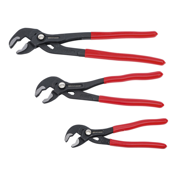 Jeu de pinces multiprises 175 / 240 / 300 mm 3 pièces BGS Do it yourself