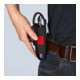 Jeu de pinces pour colliers de serrage, en pochette de ceinture à outils Knipex