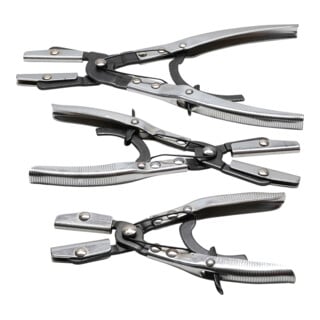 Jeu de pinces pour durites 205 – 305 mm 3 pièces BGS