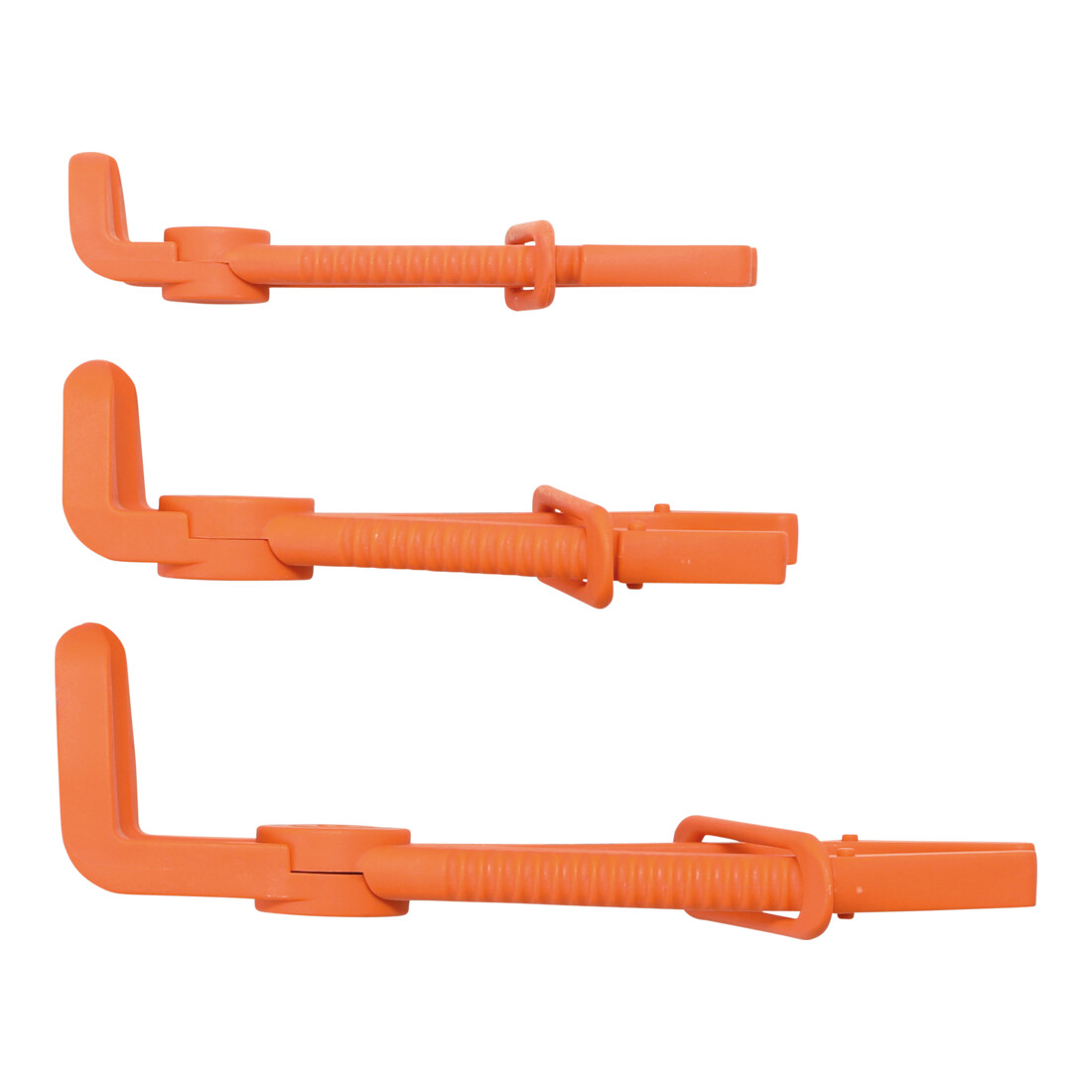 Jeu de pinces pour durites flexibles coudées sur 90° 155 – 255 mm 3 pièces BGS