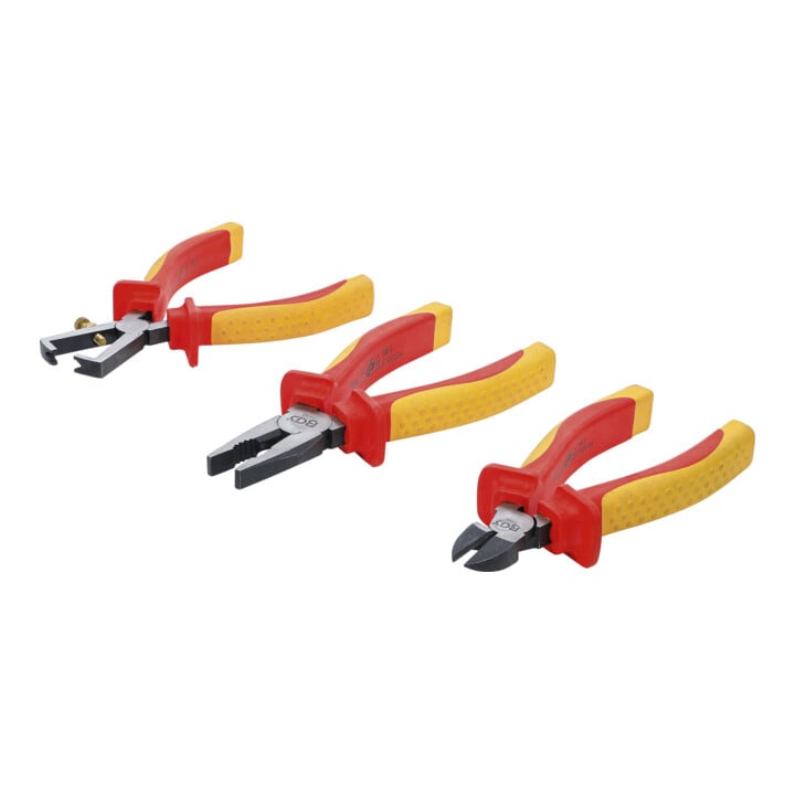 Jeu de pinces VDE 3 pièces BGS