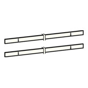 Jeu de plaques de montage Dorma Gleitsch.G-SR argent