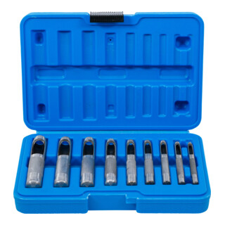 Jeu de pointeaux 3 - 12 mm 9 pièces Kraftmann