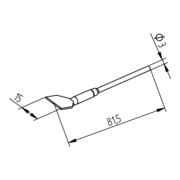 Jeu de pointes à dessouder ERSA ERSADUR, plomb 15mm, pour SOIC 24, i-CON, i-CON2 et DIGITAL 2000 A-1