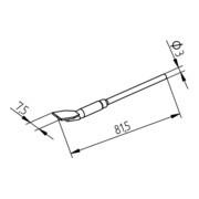 Jeu de pointes à souder ERSA ERSADUR, plomb. 7,5mm-1