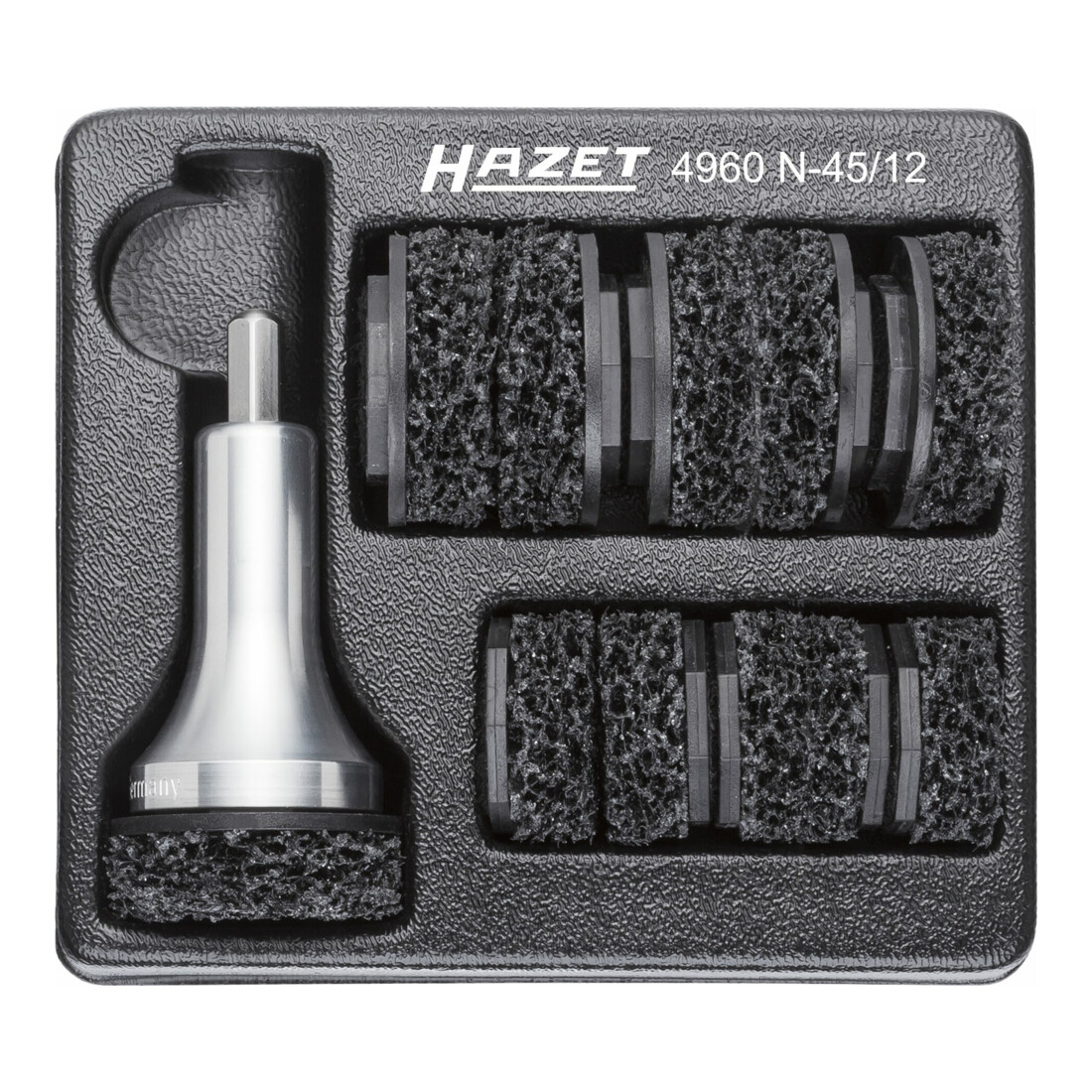 Jeu de ponceuses de moyeux de roues pour véhicules de tourisme HAZET