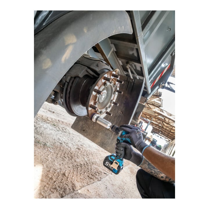 Jeu de ponceuses de moyeux de roues pour véhicules utilitaires 4961N-23/12 HAZET