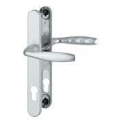Ensemble plaque de porte New York F9016 1810/3346,8/92PZ en aluminium