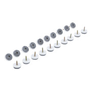 Jeu de protections antidérapants à vis Ø 24 mm 20 pièces BGS Do it yourself