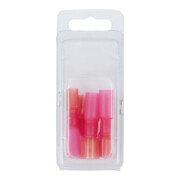 Jeu de raccords à sertir isolés, rouges, AWG22-16, 6 pcs connecteur KS Tools-1