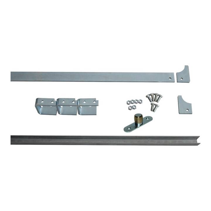 Jeu de rails 80787 Taille des rails 50x10mm STA verz.105 od.120mm Rouleaux