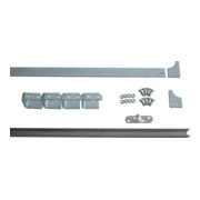 Jeu de rails de roulement 80785 Taille du rail 30x5mm galvanisés STA rouleaux de 60mm