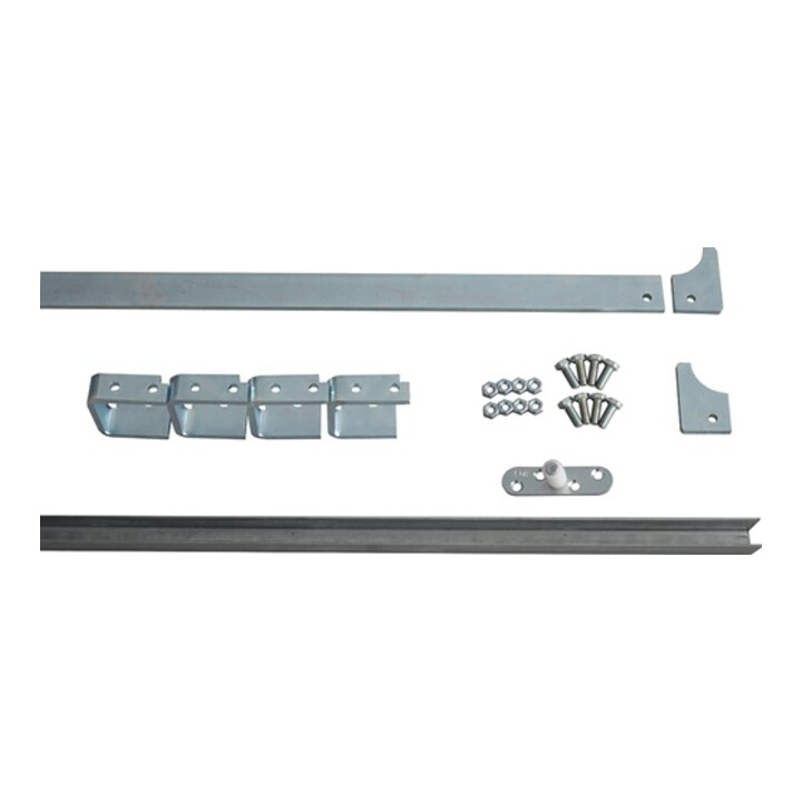 Jeu de rails de roulement 80785 Taille du rail 30x5mm galvanisés STA rouleaux de 60mm