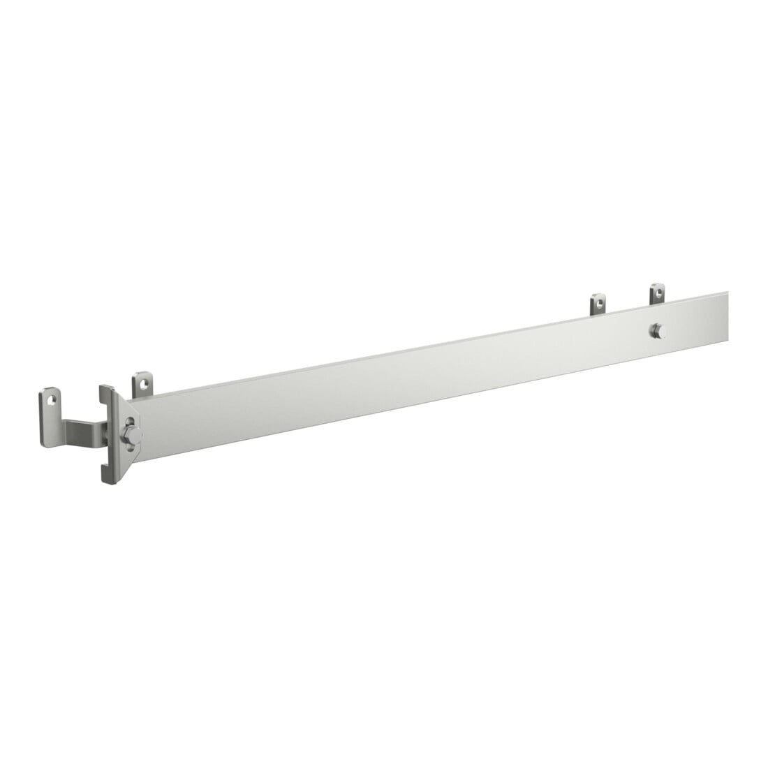 Jeu de rails MEA pour rouleau de porte 75mm