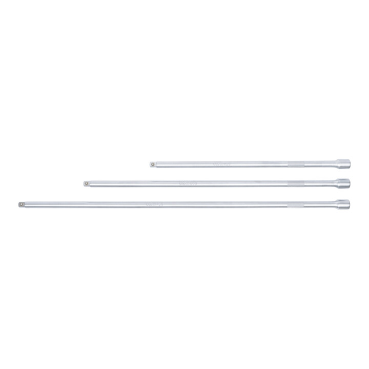 Jeu de rallonges 12,5 mm (1/2") 450 / 600 / 750 mm 3 piéces BGS