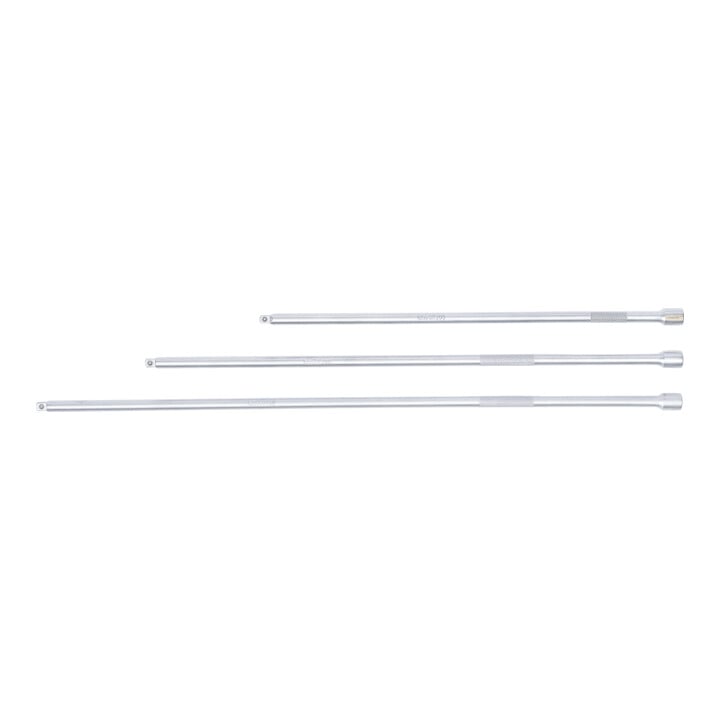 Jeu de rallonges 6,3 mm (1/4") 300 / 380 / 450 mm 3 piéces BGS