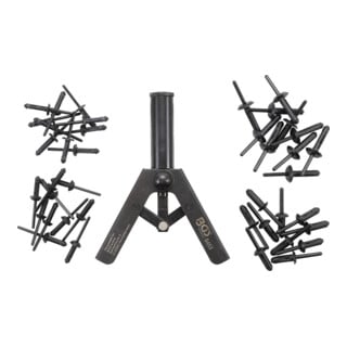 Jeu de rivets pop plastique BGS