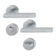 Jeu de rosettes Hoppe Ams.E1400/42H/42H/42HKVS VA F69 rd.SK/OL DIN L/R D/D-1