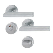 Jeu de rosettes Hoppe Ams.E1400/42H/42H/42HKVS VA F69 rd.SK/OL DIN L/R D/D