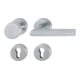 Jeu de rosettes Hoppe Ams.E58/42H/42HKVS/1400 VA F69 rd.PZ DIN L/R fl.D/K-1