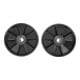 Jeu de roues directrices en nylon STIER pour transpalettes-3